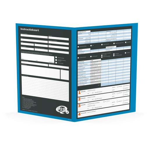 Instructie-vorderingenkaart RIS