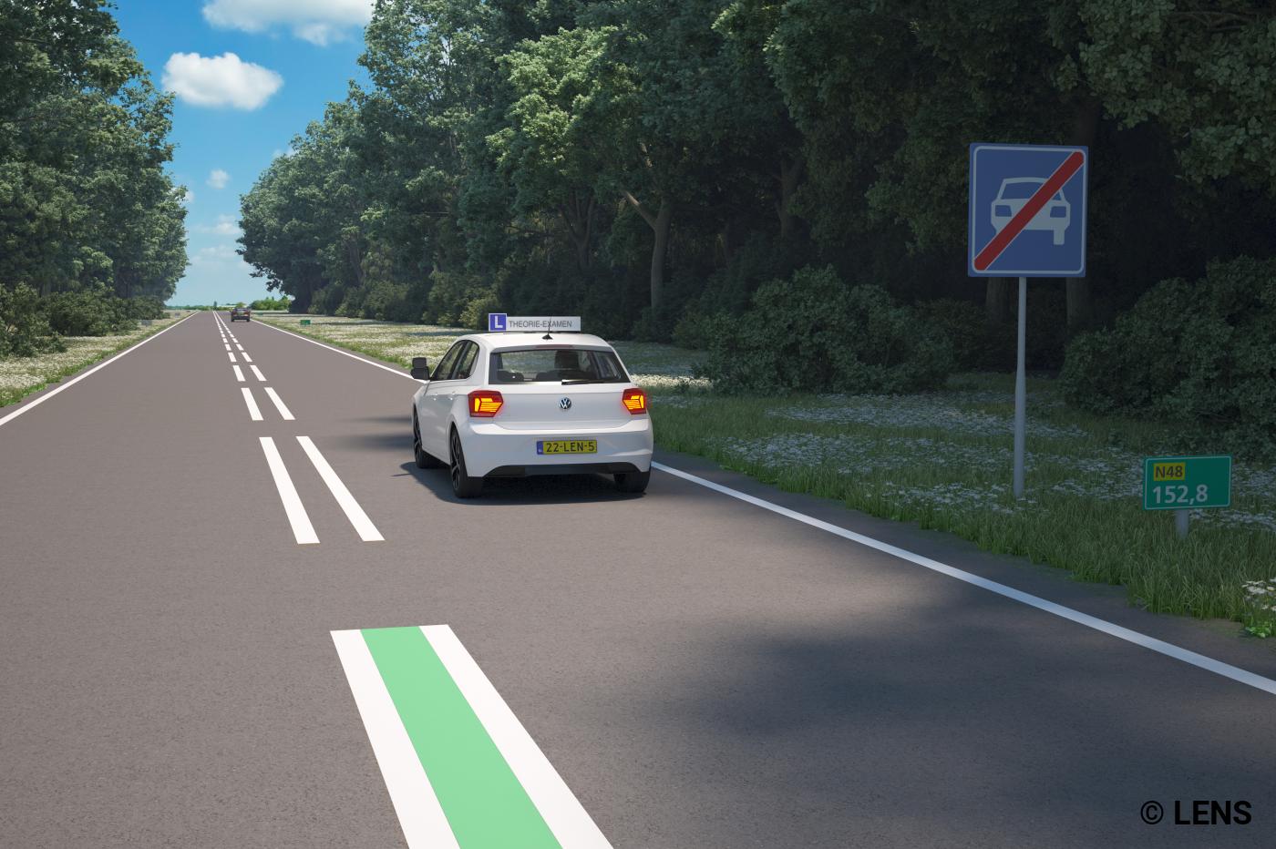 Hoe snel mag je hier rijden?